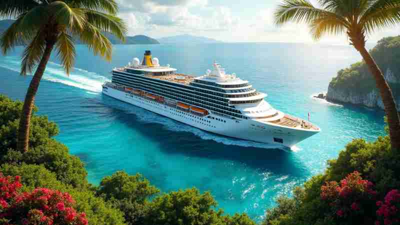 Sailing into Luxury: Top Ultra-Luxury Cruise Ships for an Unforgettable Adventure, Concept art for illustrative purpose, tags: voor nederlandse - Monok